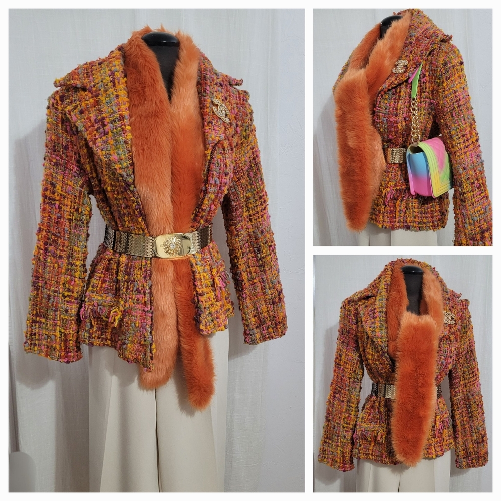 Faux FUR scarf - Picture 1 of 8